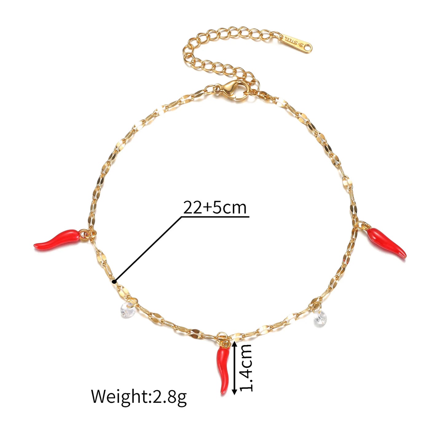 Bracelet de cheville Natahya